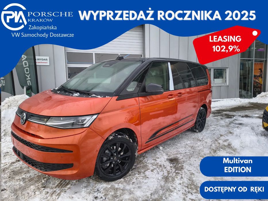 Volkswagen Multivan Nowy Multivan Edition L2 2.0 TDI 150 KM 7 stopniowa DSG, 7-osobowy