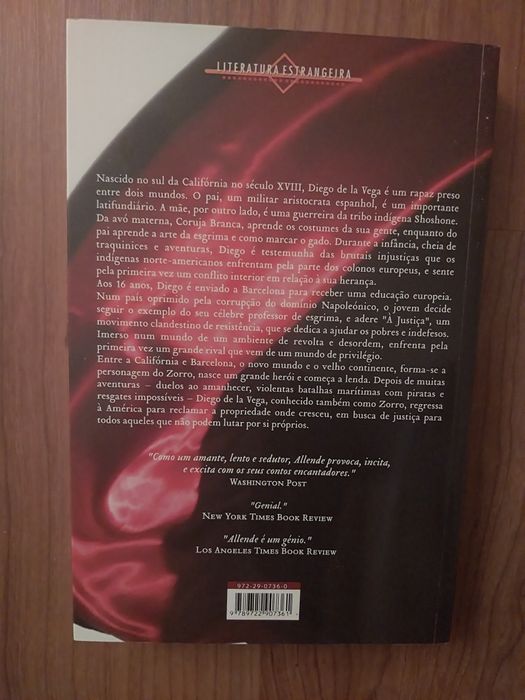 Zorro - o começo da lenda - Isabel Allende