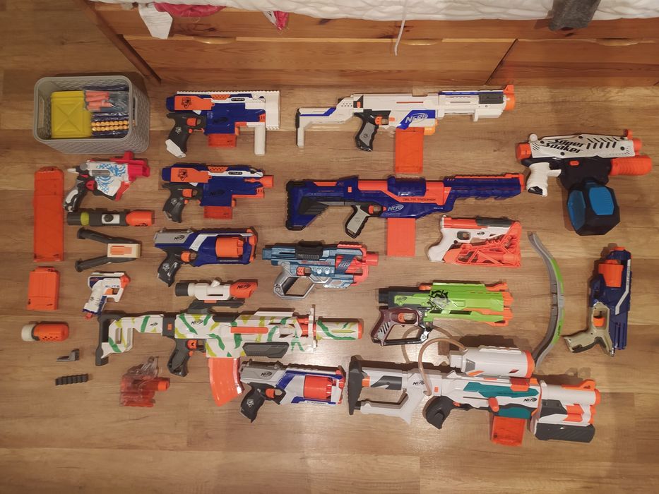 Kolekcja wyrzutni Nerf
