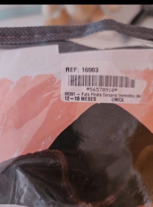 Fato de carnaval - pirata