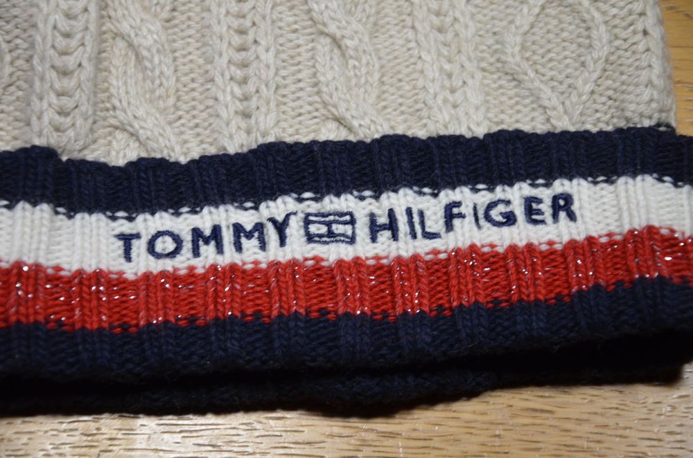 czapka TOMMY HILFIGER one size wełniana/wool + cashmere