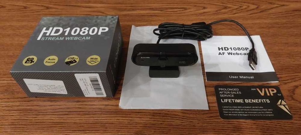 Kamera internetowa Zacro, HD 1080, USB