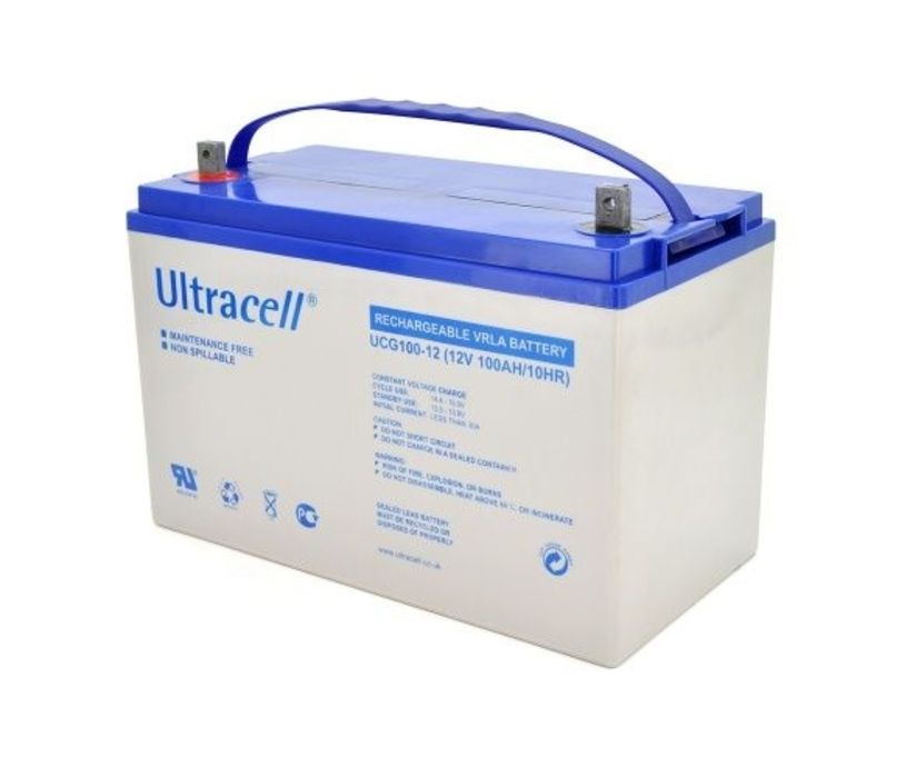 Акумулятор гелевий Ultracell UCG100-12 GEL 12V 100 Ah VRLA . Оригінал