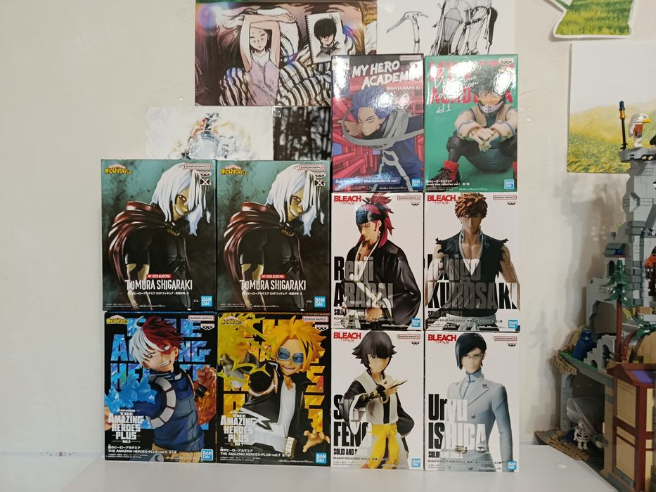 Оригинальні фігурки з Японії по аніме Бліч bleach та Моя Геройська Академія my hero academia MHA