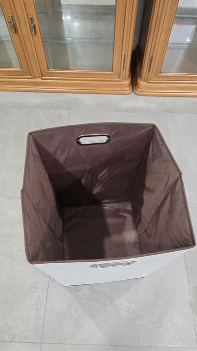Cesta da roupa cor  beje