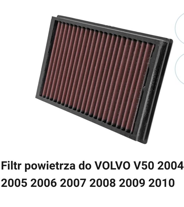 Filtr powietrza K&N volvo v50