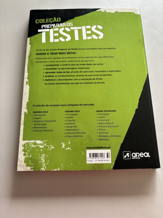Livros preparar os testes 10 ano