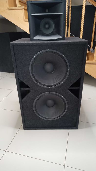 Kolumna 2x15" Eminence Delta 15A + Driver – DIY Custom