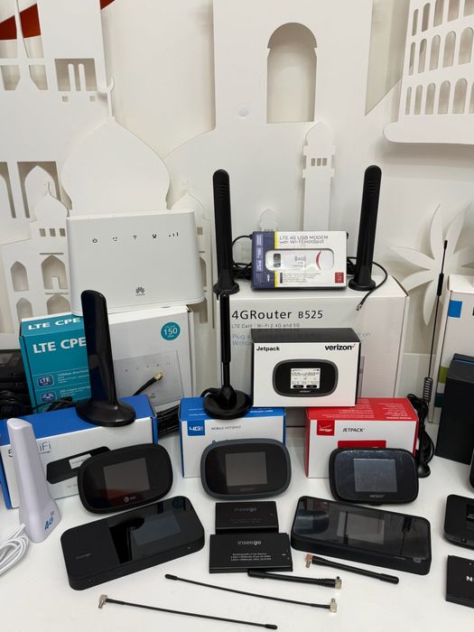 Мобільний WiFi 4G/5G роутер + антени