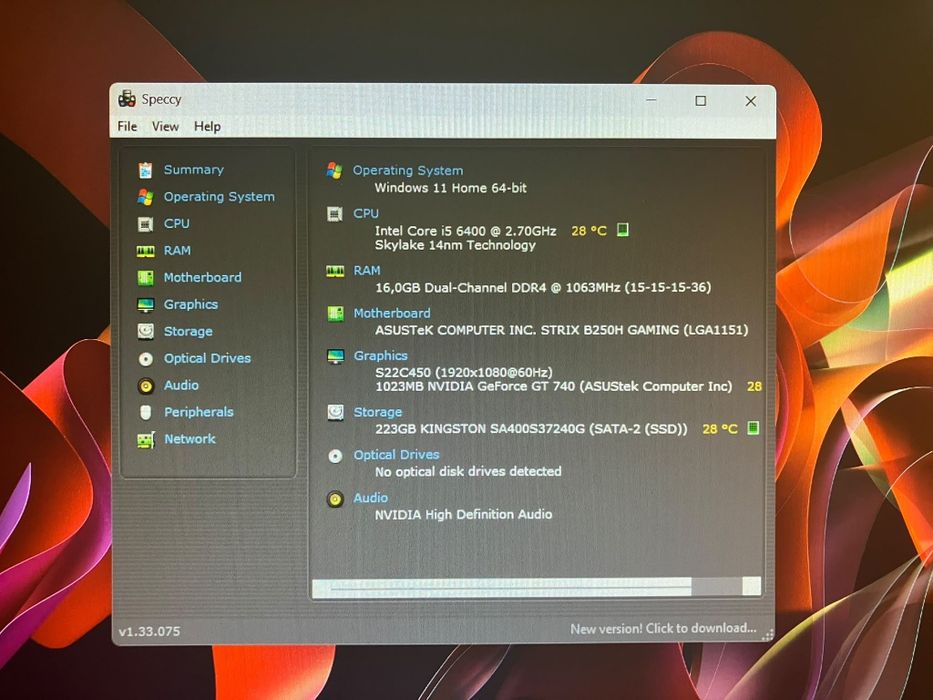 Computador Intel i5 16Gb SSD GT740 OC