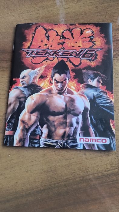 Tekken 6 z oryginalną książeczką