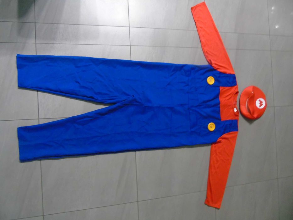 strój Super Mario L/XL  dla dorosłych
