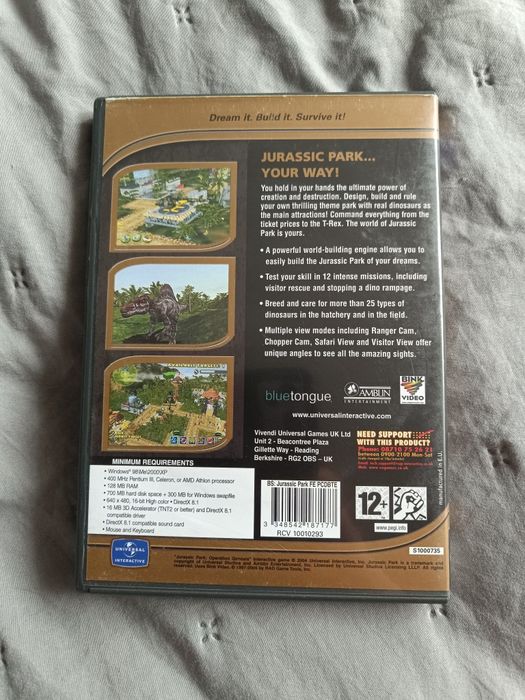 Jurassic park pc