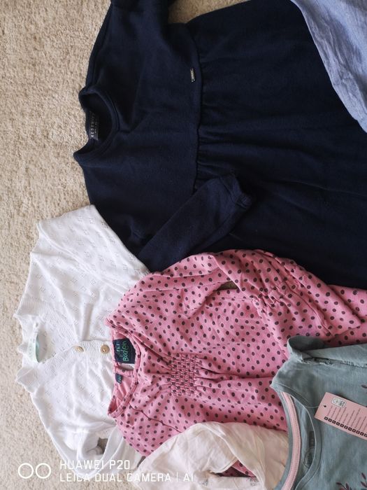 Ubranka dla dziewczynki 92 Zara kappahl hm river island I in.