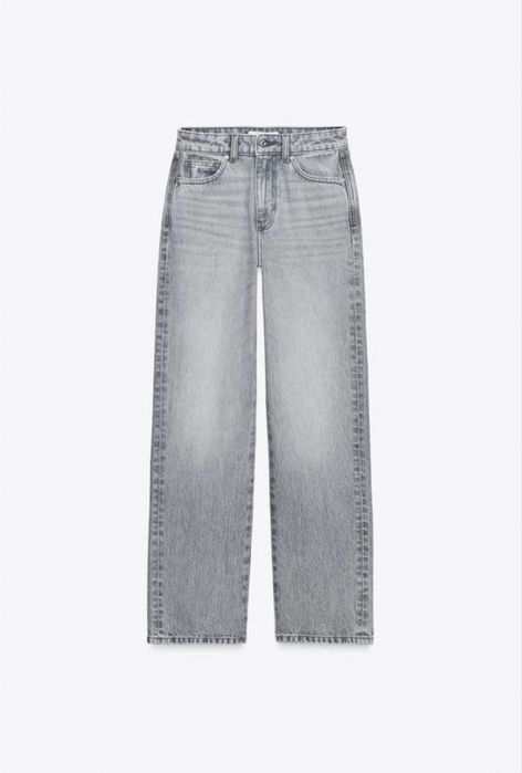 Сірі джинси Zara 32 розмір