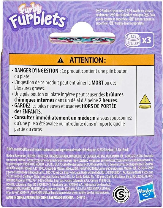 Furby Furblets Hasbro Novo