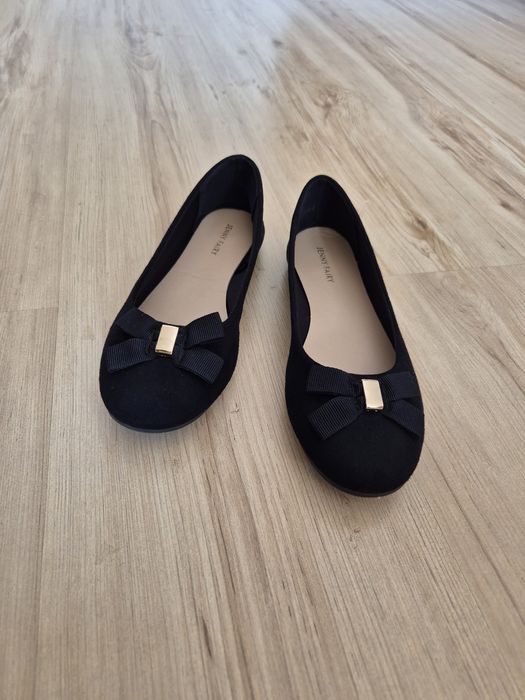 Buty galowe balerinki czarne rozmiar 36