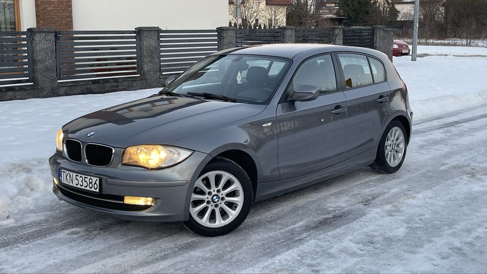 BMW SERII 1 116i Lift 2.0 10r Alu PDC Klima Elektryka OPŁACONY