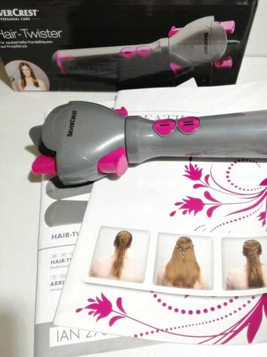 Silvercrest SHTB 3 A1 пристрій для плетіння кіс косичек Німеччина