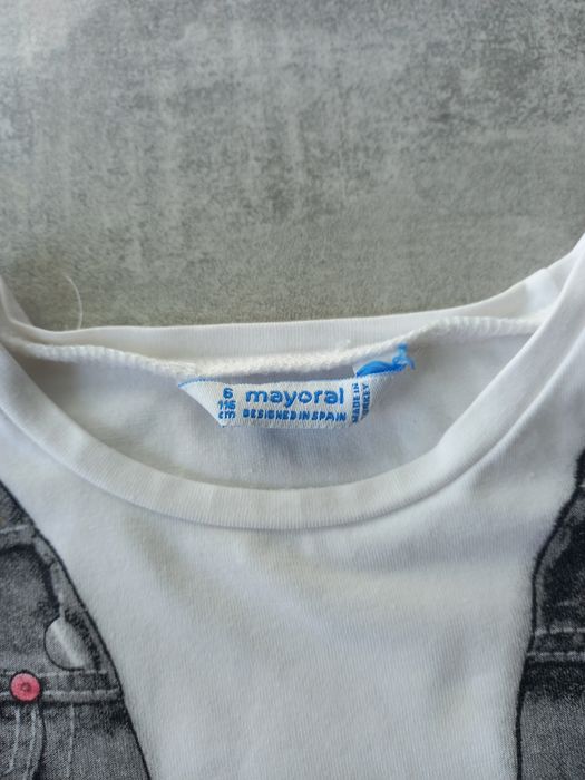 Komplet Mayoral 116 bluzeczka i leginsy