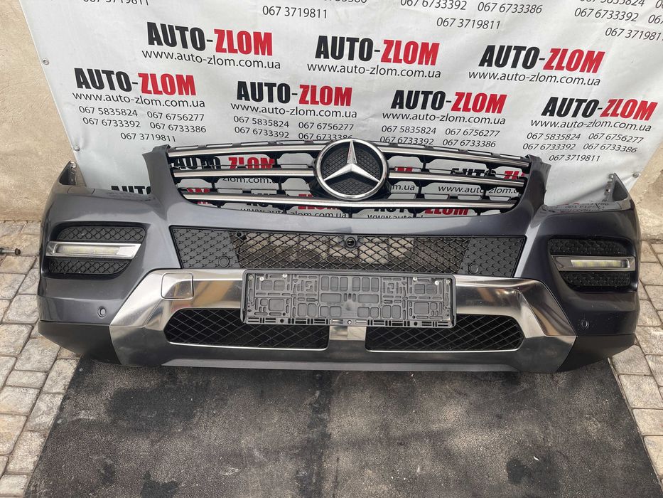 Бампер передній Mercedes ML W166 2011-2015 (755)