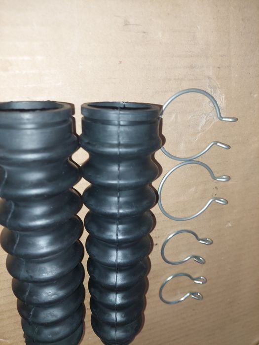 Nowy zestaw naprawczy oslony gumy lag wsk wfm + obejmy pl