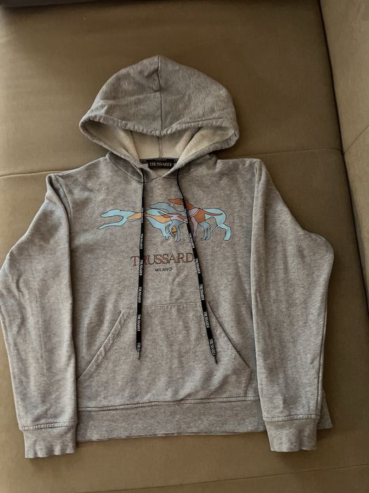 Утеплений Худі з капюшоном Trussardi milano