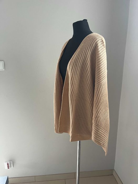 Missguided nowy sweter bez zapiecia 42/44 piekny narzutka