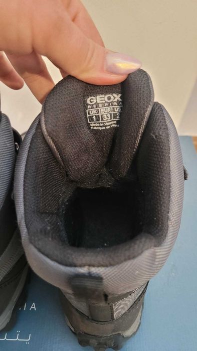 Śniegowce buty zimowe GEOX Respira r.33 - STAN BARDZO DOBRY