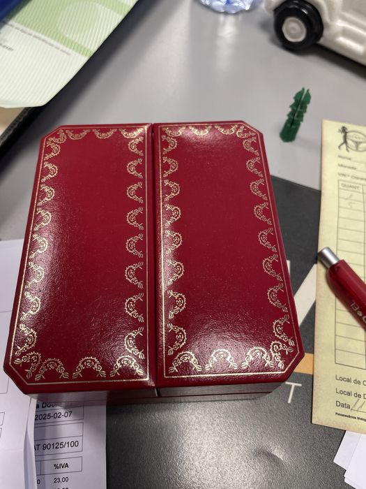 Caixas cartier dois modelos