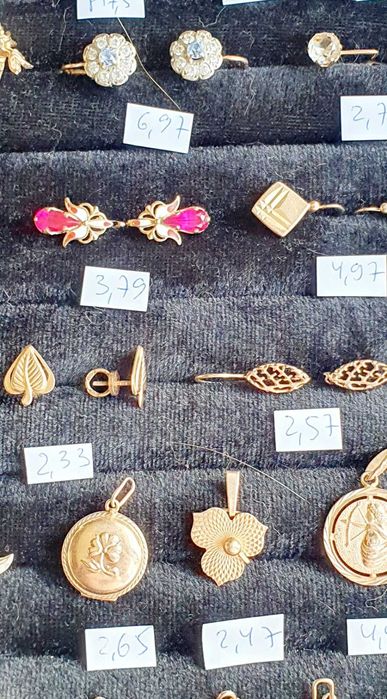 Продамзолотые изделия производства СССР