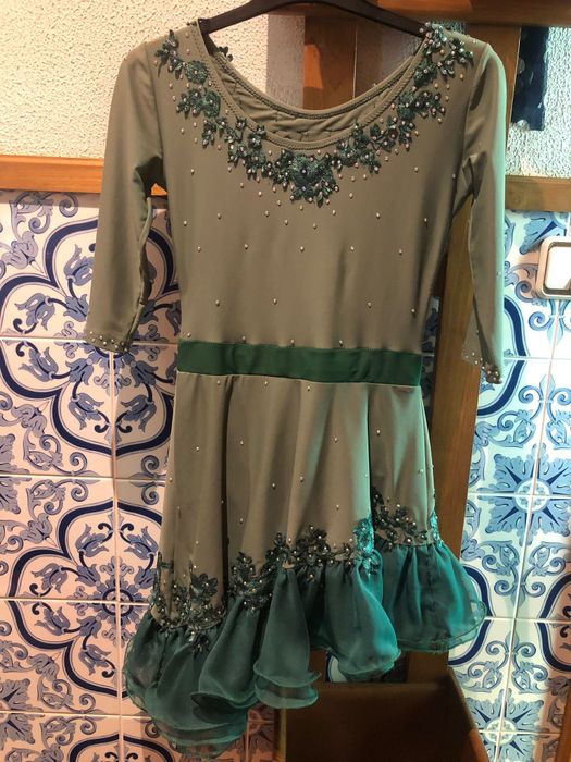 Vestido Patinagem Artística