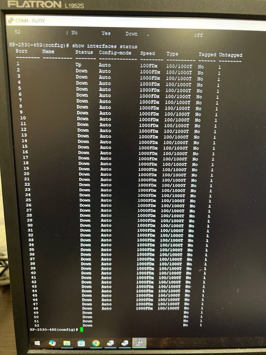 Комутатор свіч HP/Aruba 2530-48G J9775A, керований, гігабітний 1000mbps, 48 портів