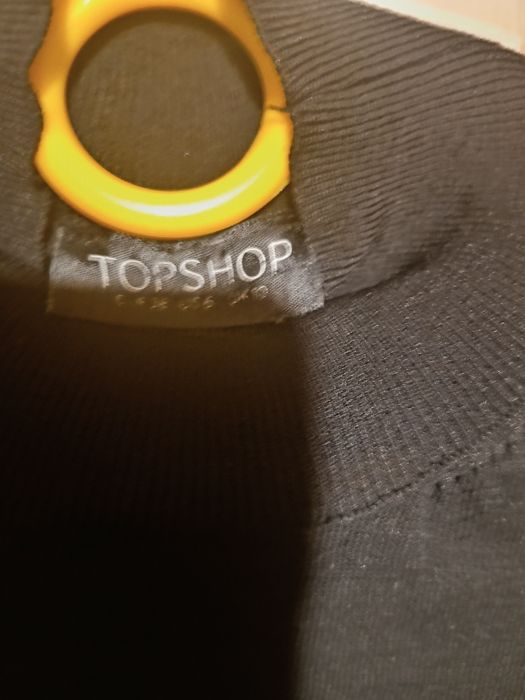 Bluzka polgolf z rękawami koronkowymi