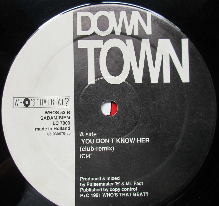 Downtown — — — — — You Don't Know Her — — — — — Maxi Single64285983598083122