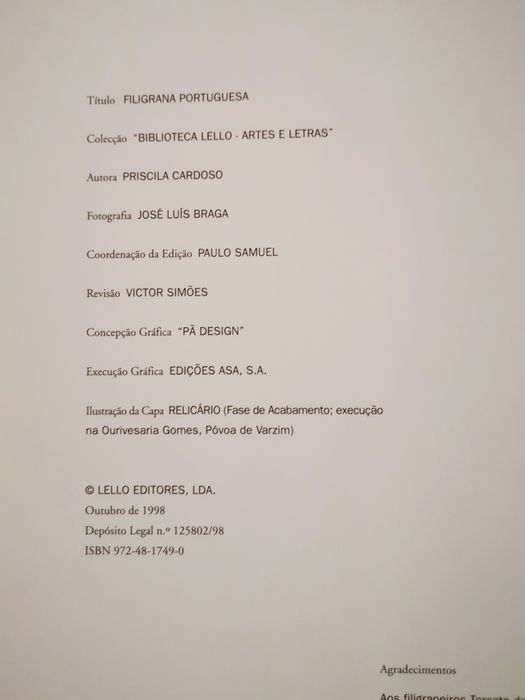 Filigrana Portuguesa