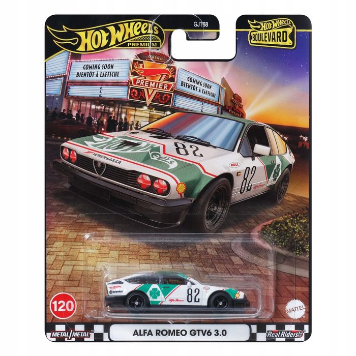 Hot Wheels Premium Boulevard Alfa Romeo GTV6 3.0 #120 JBL16. Hot Wheels. Nowy Produkt