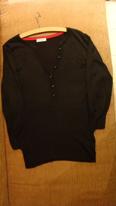 Sweterek czarny rozm XL