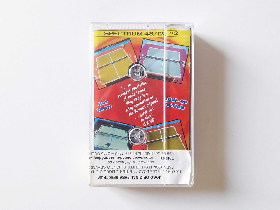 jogo ORIGINAL spectrum PING-PONG The Hit Squad | Konami