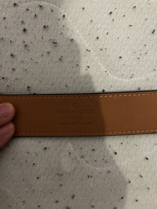 czarny pasek louis vuitton nowy 110cm