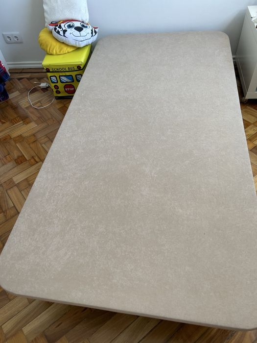 Base revestido bege BASE 90x190cm