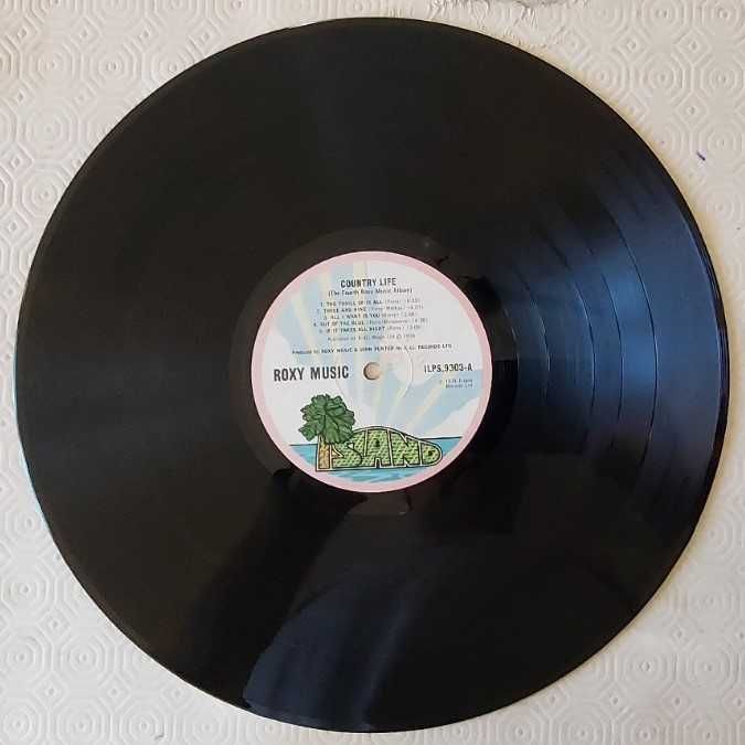 Disco Vinil Roxy Music - Country Life + Disco Vinil Avalon sem Capa