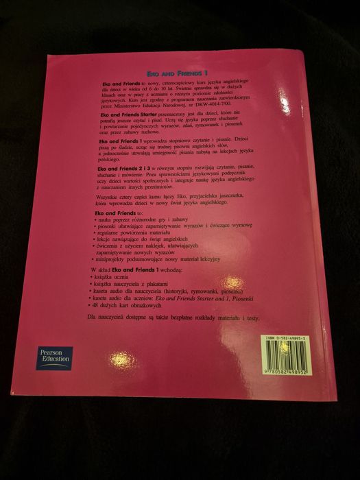 Eko and Friends 1. Podręcznik. Szkoła Podstawowa. Język angielski