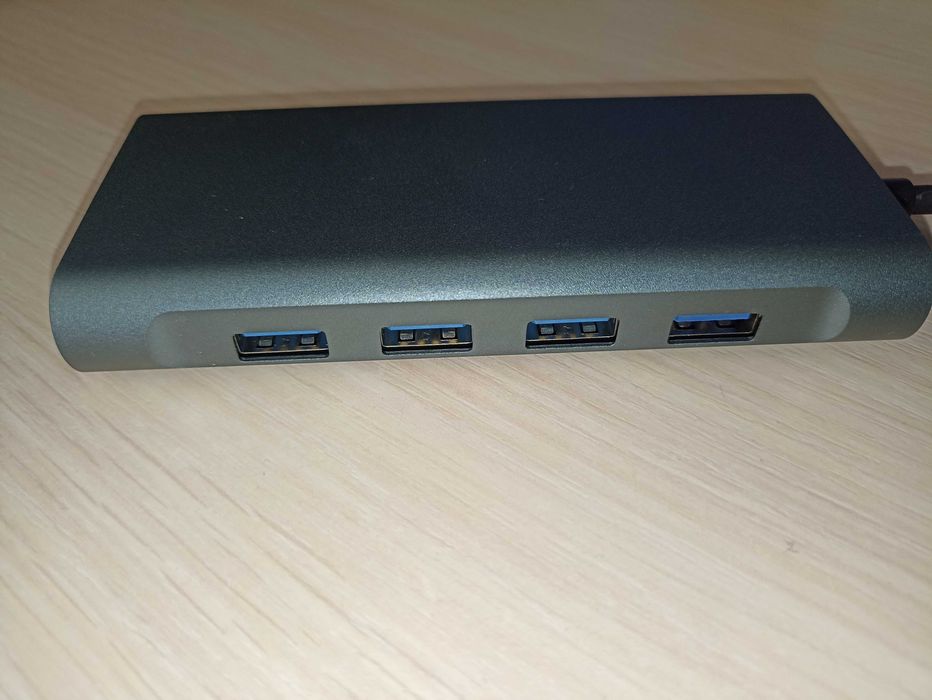 Адаптер USB хаб 11 в 1 (Type-C)