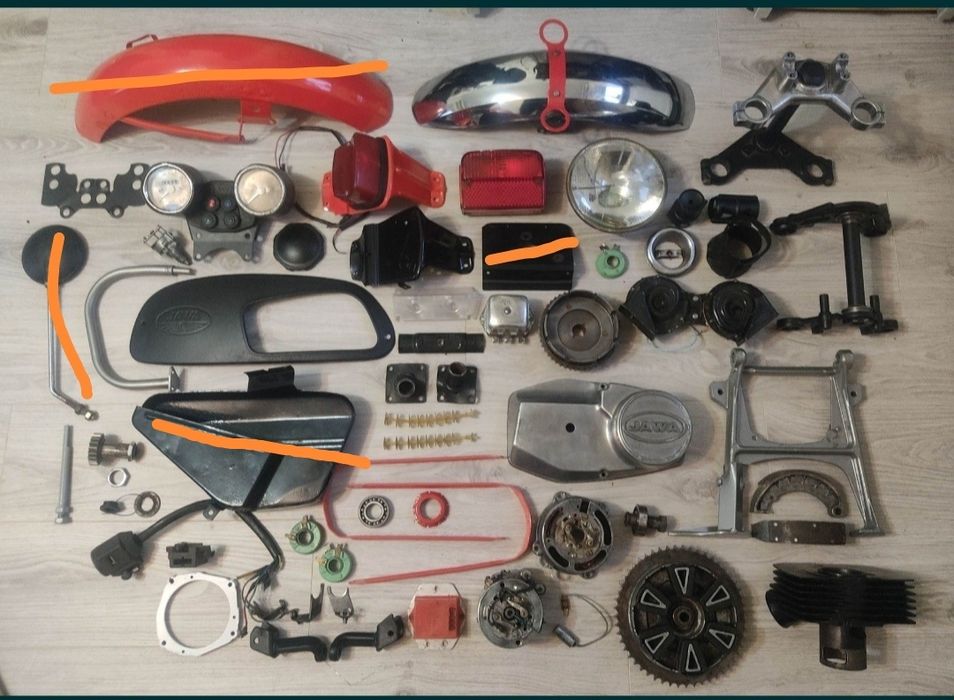 Jawa 250-350 запчастина