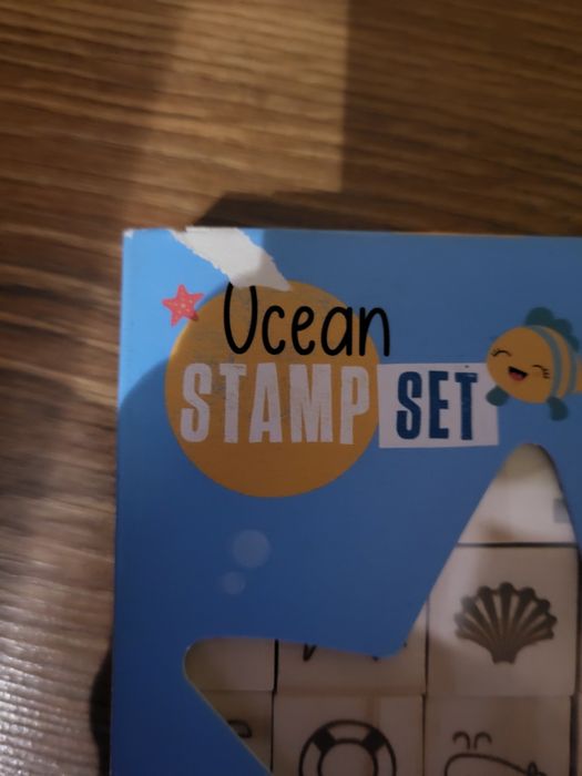 Pieczątki wakacyjne ocean