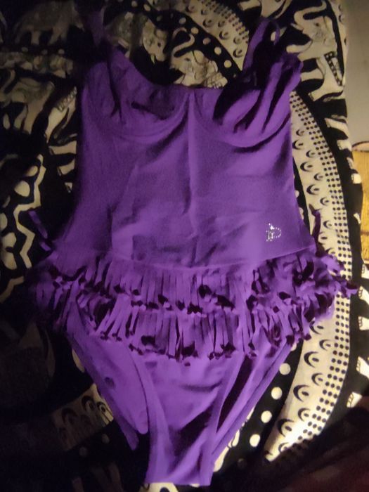 Fato de banho roxo