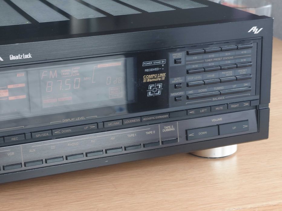JVC RX-950VBK — amplituner stereo z pilotem, po serwisie