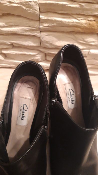 Botki skórzane  Clarks 39