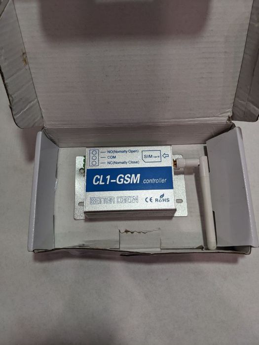 Одно-канальне GSM реле на 220 В (9-12 В) CL1-GSM